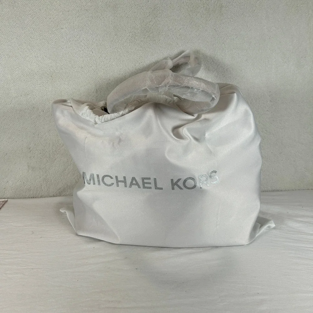 Michael Kors Jodie Large Tote Bag Powder Blush Pink Monogram NEW